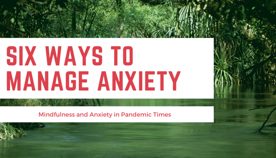 Nature to manage anxiety